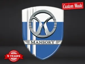Mansory Badges Tous Modèles Universel Qualité Professionnelle